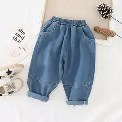 Toddler Oversized Hareem Denim Pants