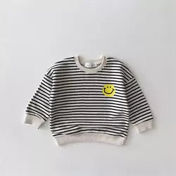Toddler Smiley Adore You Print Long Sleeve Sweatshirt